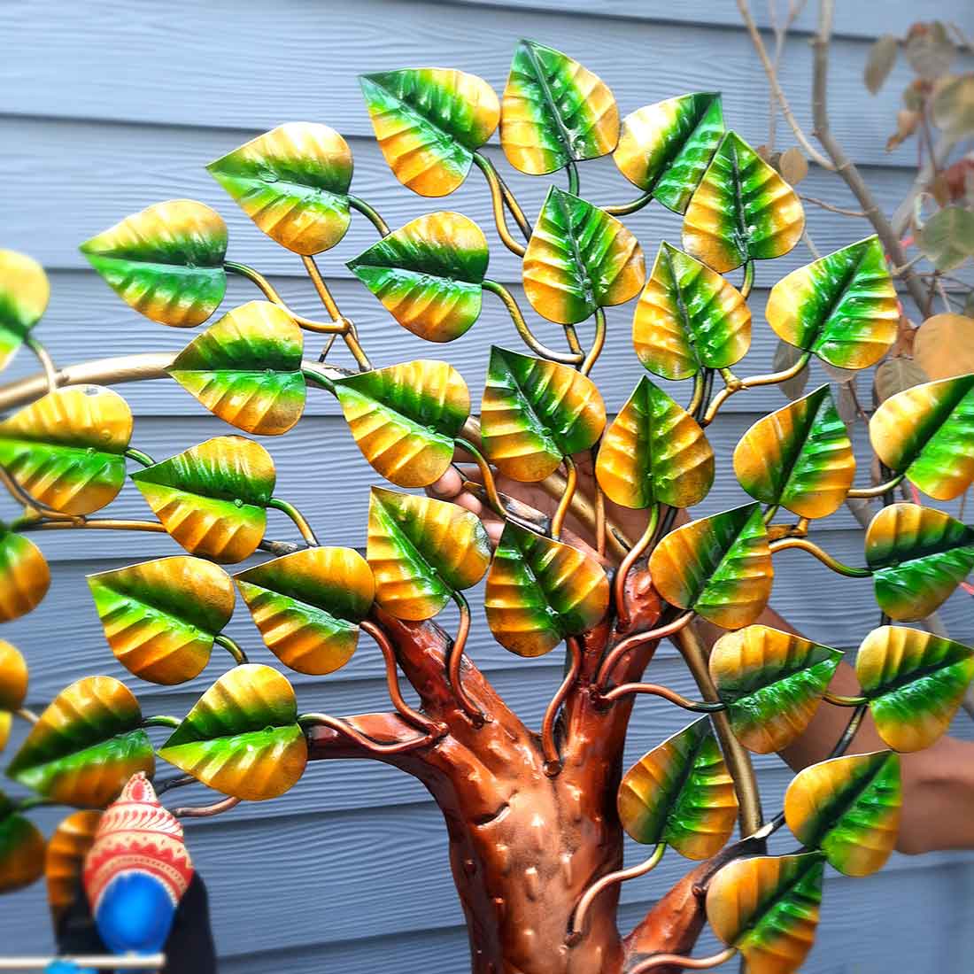 Krishna Backlit Wall Hanging - Metal Wall Art Decor - For Home Decor & Gifts -25 Inch - ApkaMart