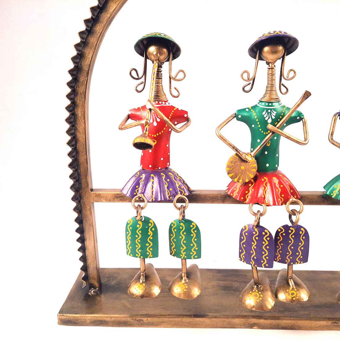 Musician Showpiece | Decorative Figurines With Hanging Legs With Exquisite - for Home, Bedroom, Living Room, Office, Table Decor & Gifts - 11 Inch - Apkamart #Style_Design 2