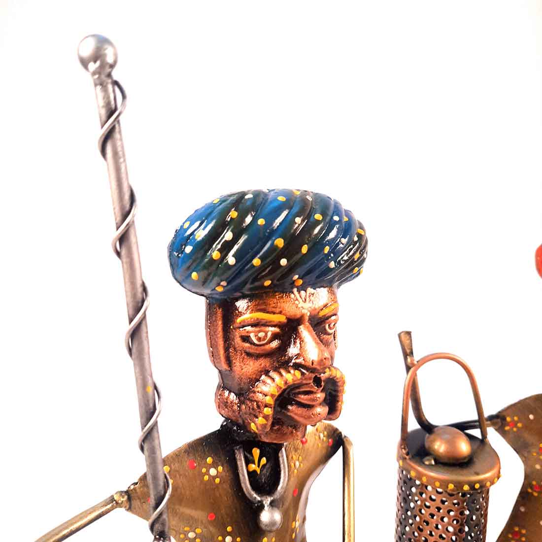 Village Men - Human Figurine - Unique Showpiece for Living Room - 15 Inch-Set of 3 - ApkaMart