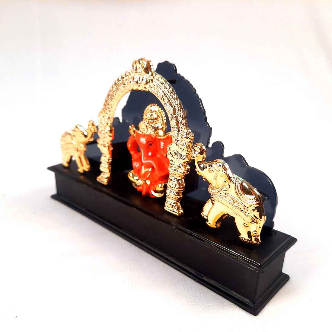 Ganesh Murti | Ganesh Idol for Car Dashboard - 4 Inch - ApkaMart