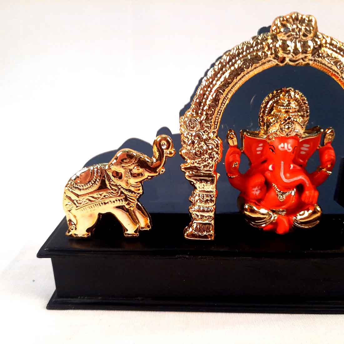Ganesh Murti | Ganesh Idol for Car Dashboard - 4 Inch - ApkaMart