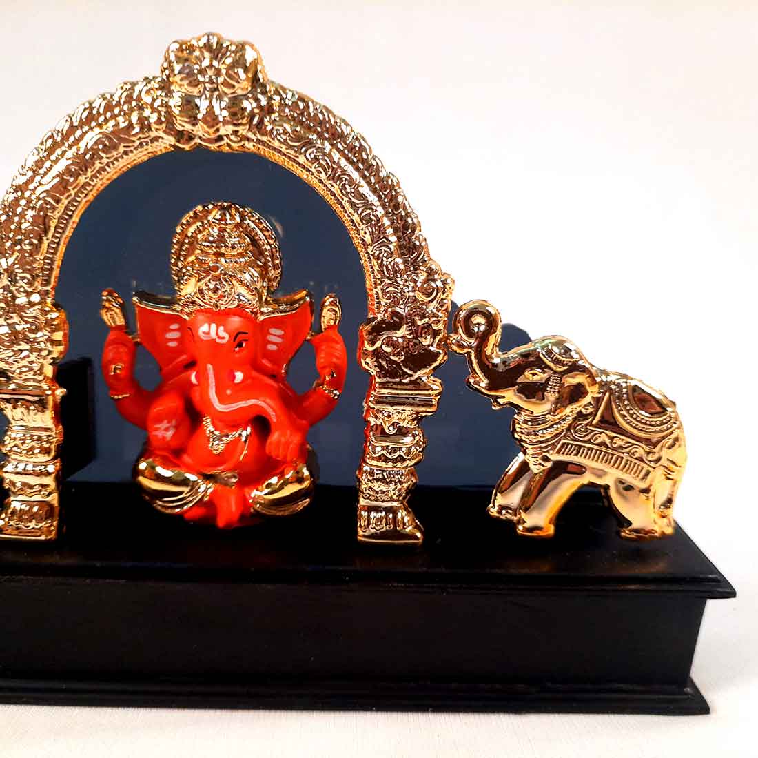Ganesh Murti | Ganesh Idol for Car Dashboard - 4 Inch - ApkaMart