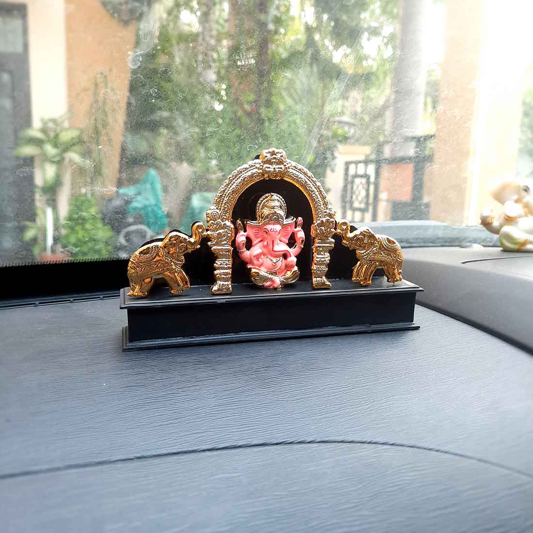 Ganesh Murti | Ganesh Idol for Car Dashboard - 4 Inch - ApkaMart