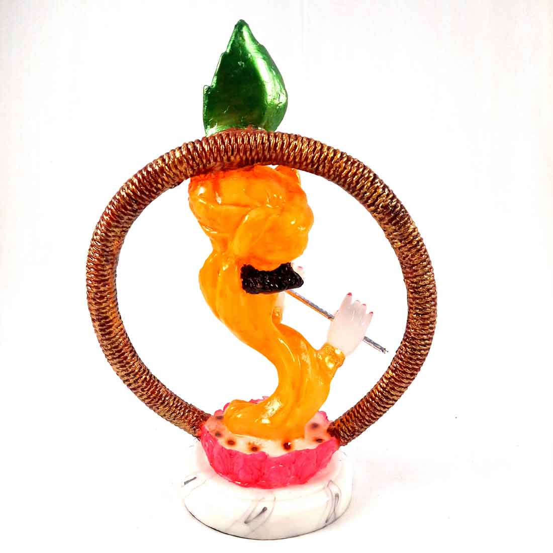 Krishna Idol - Apkamart #color_Yellow