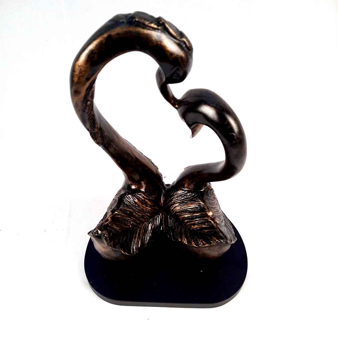 Swan Showpiece - For Home, Living Room & Table Decor - 12 Inch - ApkaMart