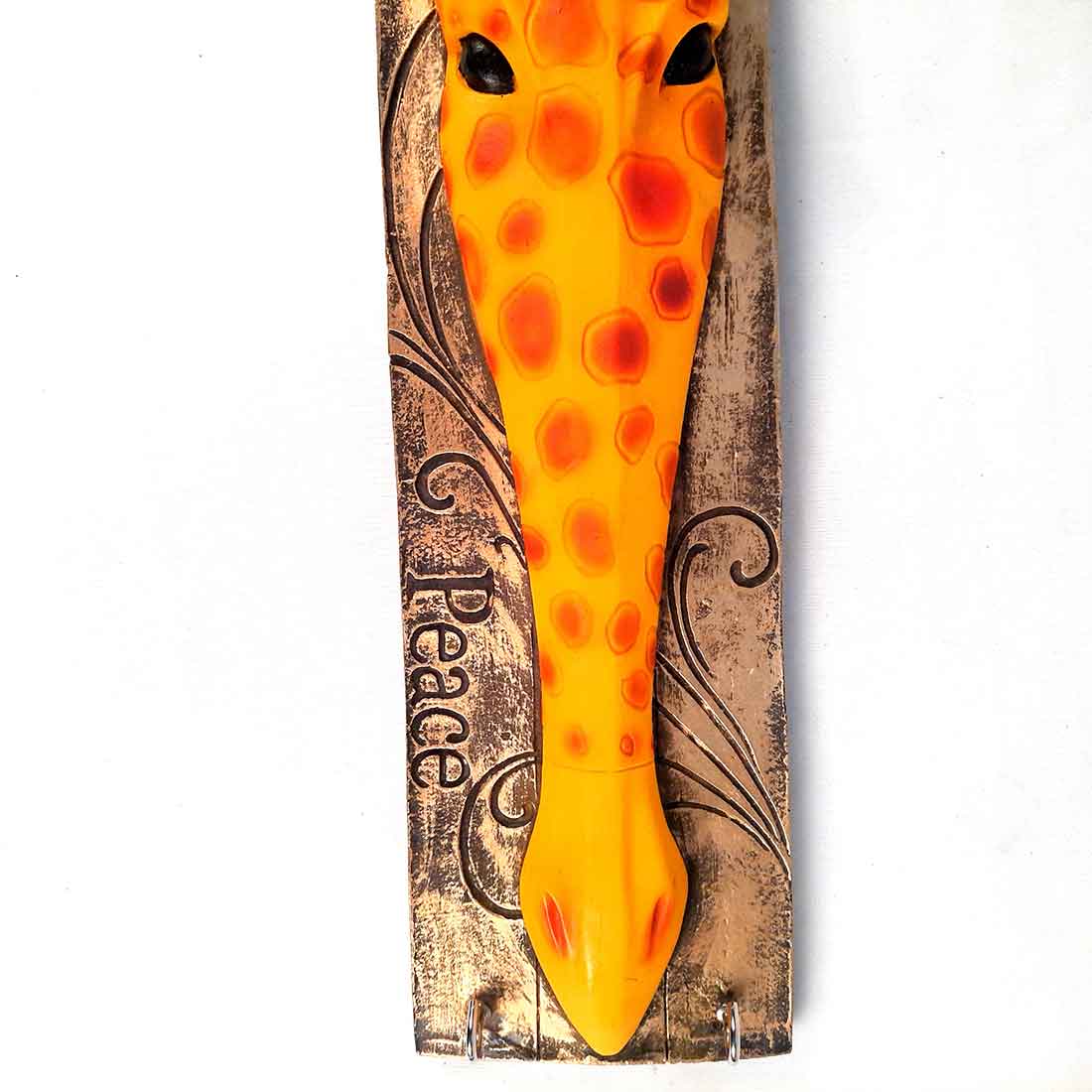 Wall Hanging Key Hook - Giraffe Design - For Wall & Home Decor - 16 Inches - ApkaMart