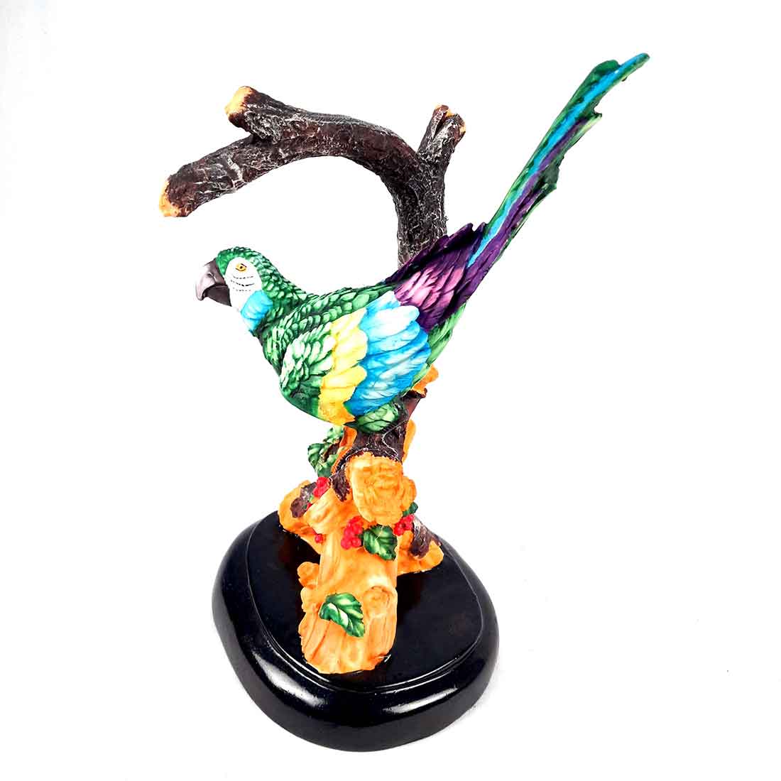 Parrot Showpiece - For Table Decor & Living Room - 12 Inch - ApkaMart
