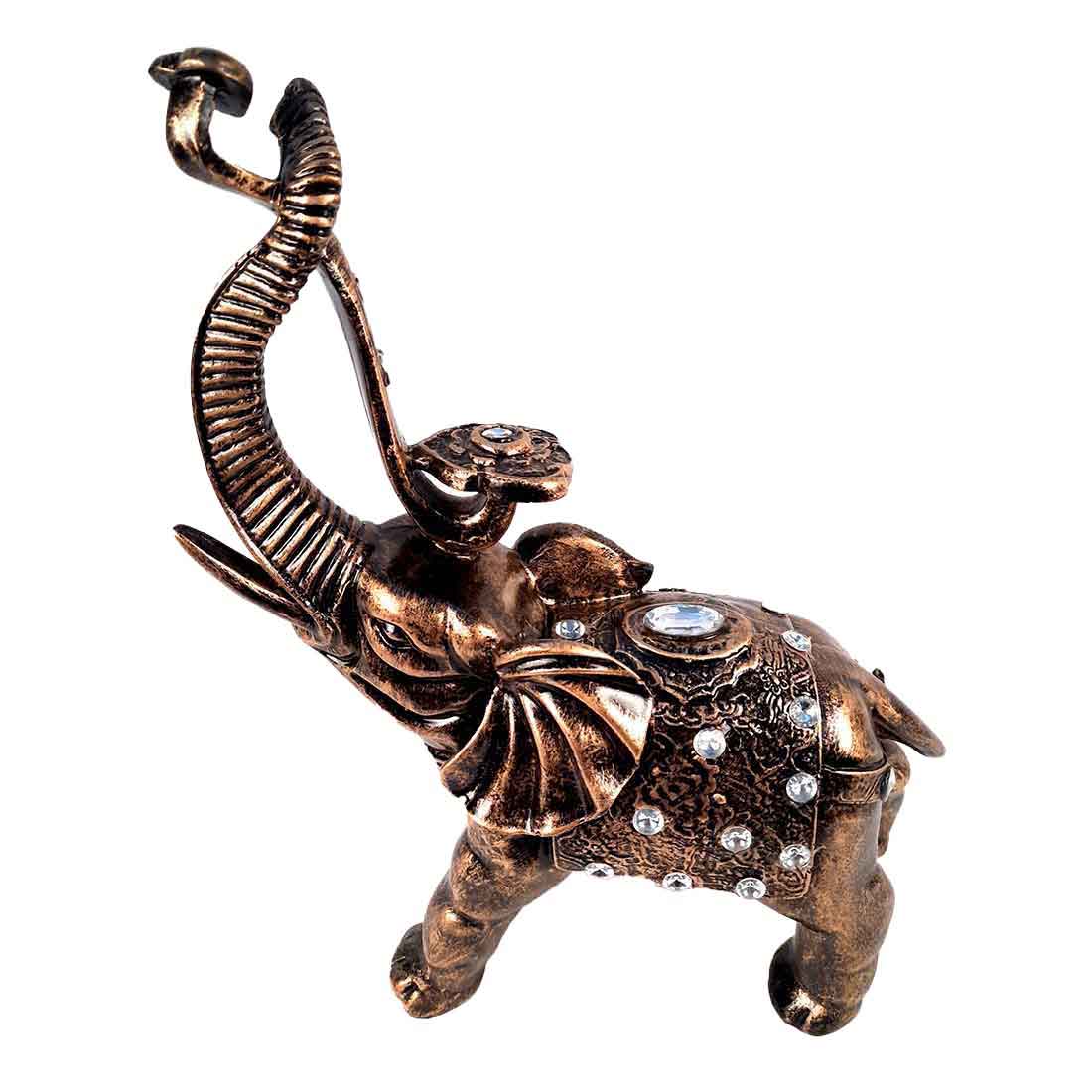 Fengshui Elephant Showpiece - For Wisdom and Good luck - 13 Inch - ApkaMart