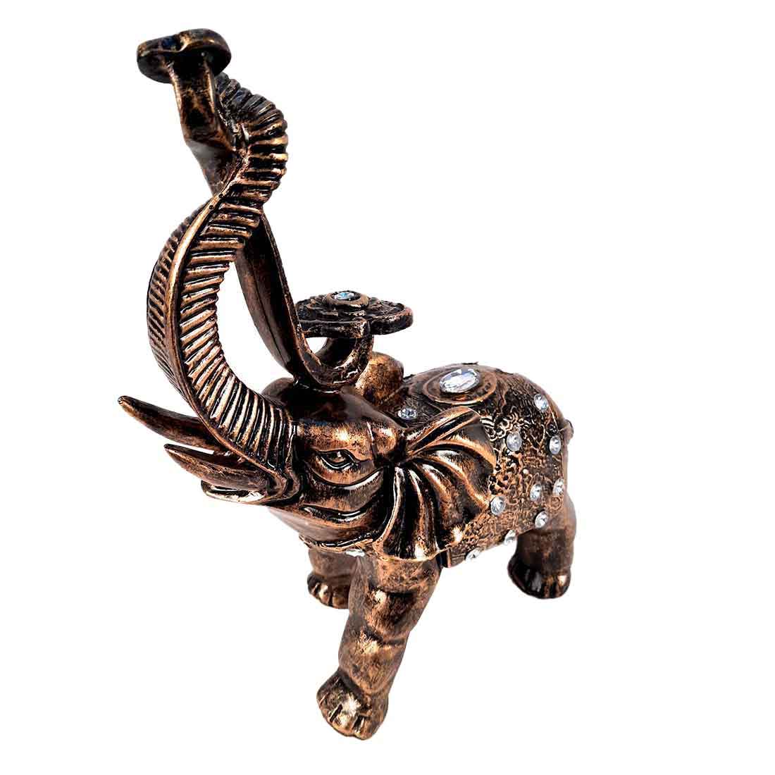 Fengshui Elephant Showpiece - For Wisdom and Good luck - 13 Inch - ApkaMart