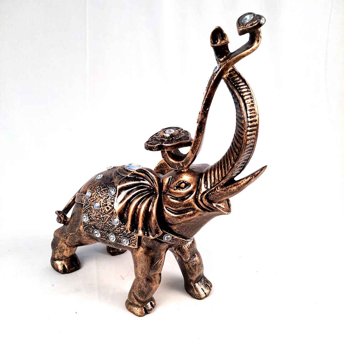 Fengshui Elephant Showpiece - For Wisdom and Good luck - 13 Inch - ApkaMart