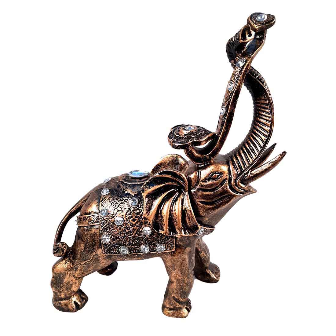 Fengshui Elephant Showpiece - For Wisdom and Good luck - 13 Inch - ApkaMart