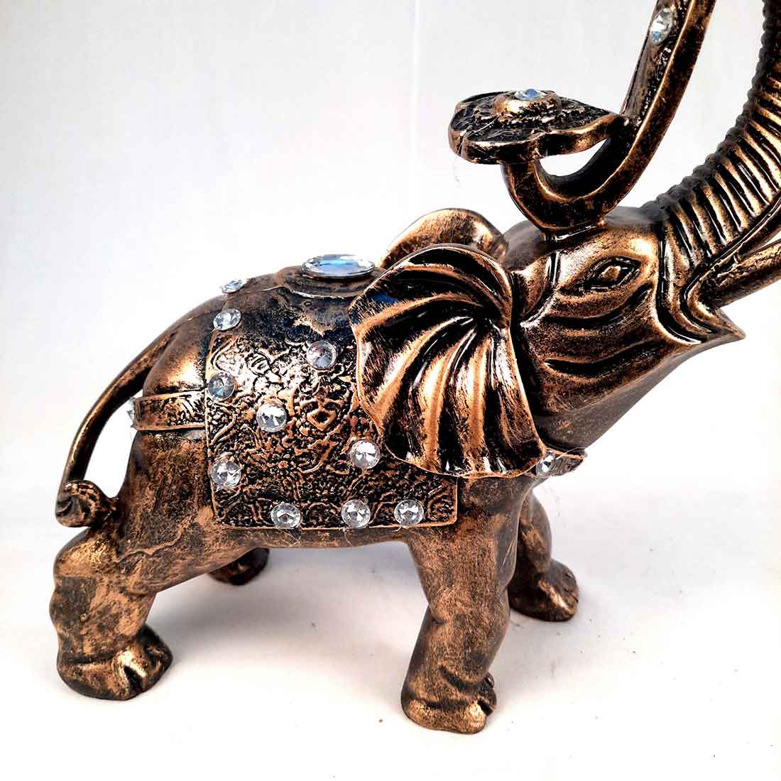 Fengshui Elephant Showpiece - For Wisdom and Good luck - 13 Inch - ApkaMart