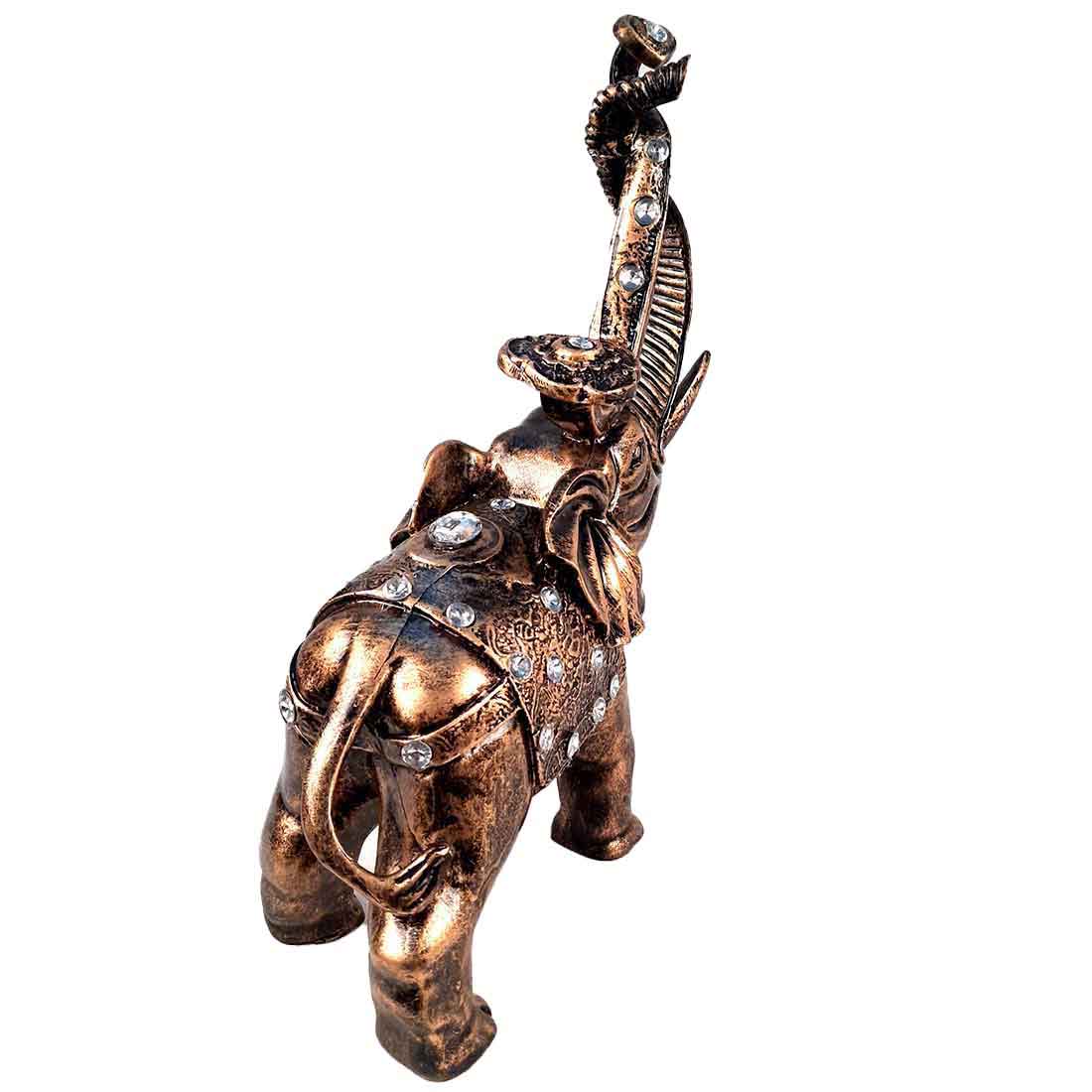 Fengshui Elephant Showpiece - For Wisdom and Good luck - 13 Inch - ApkaMart