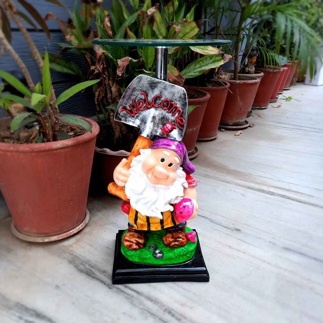 Designer Coffee Table | Side Table for Interiors Décor - 17 Inch - ApkaMart