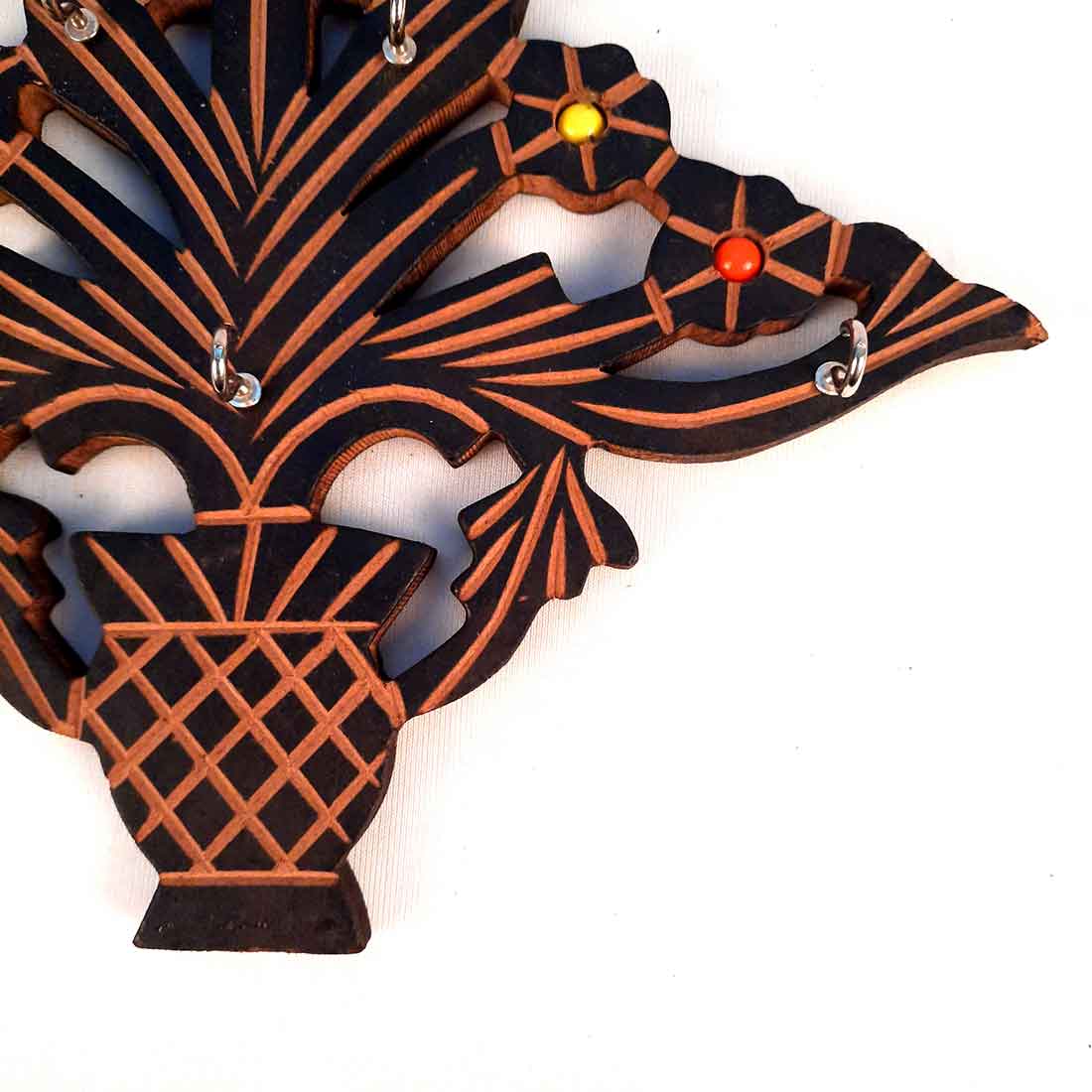 Wall Hook Flower Pot Design - Decorative Wall Hanger -11 Inches - ApkaMart