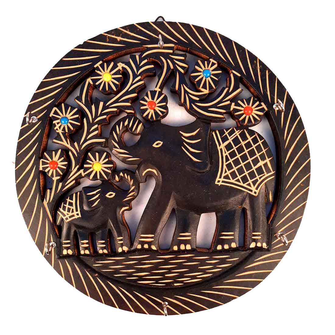 Wall Hook Elephant Design - Decorative Wall Hanger -11 Inches - ApkaMart