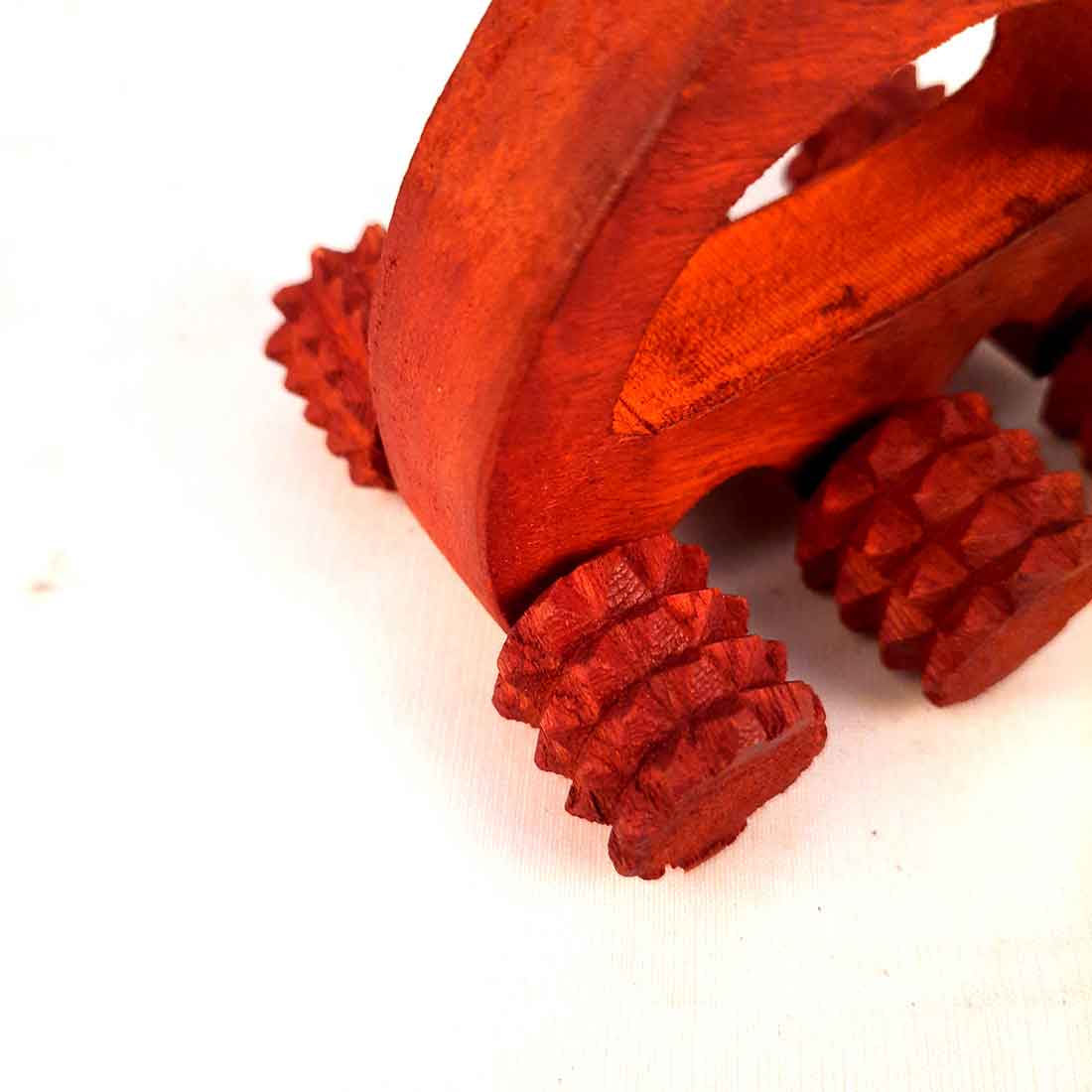 Wooden Acupressure Massager - Body Massager - For Pain Relief - 4 Inch - ApkaMart