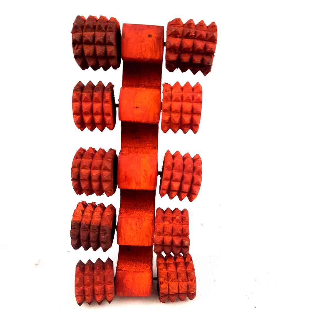 Wooden Acupressure Massager - Foot Massager - For Pain Relief -7 Inch - ApkaMart