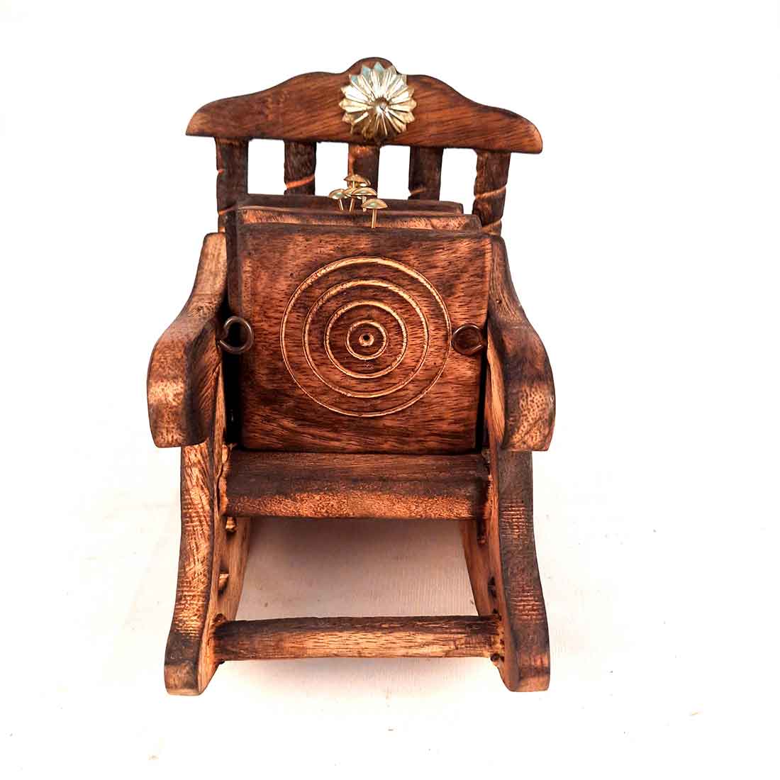 Tea Coaster - Rocking Chair Design - For Dining Table Decor - 4 Inch - ApkaMart