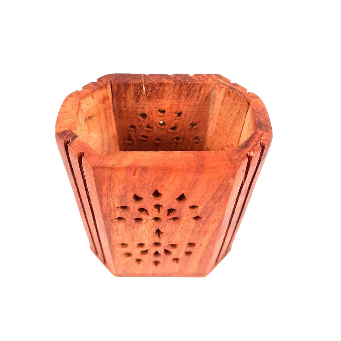 Wooden Pen Holder | Desk Organizer | Multipurpose Holder - for Office Desk - 4 Inch - ApkaMart