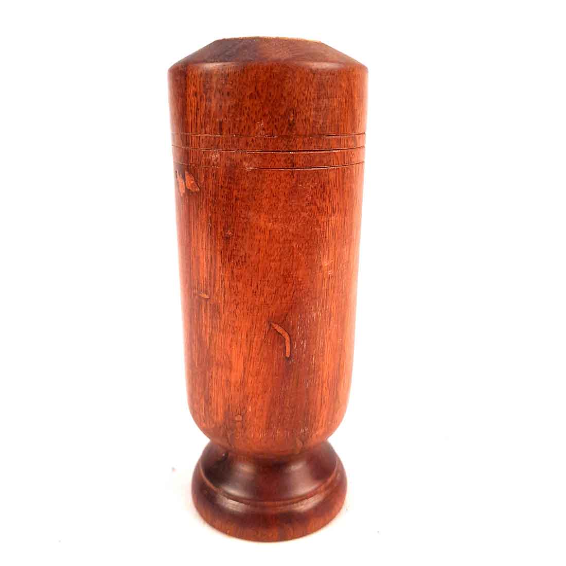 Wooden Tumbler | Ayurvadic Wood Glass  - For Diabetes & Sugar Control - 7 Inch - ApkaMart