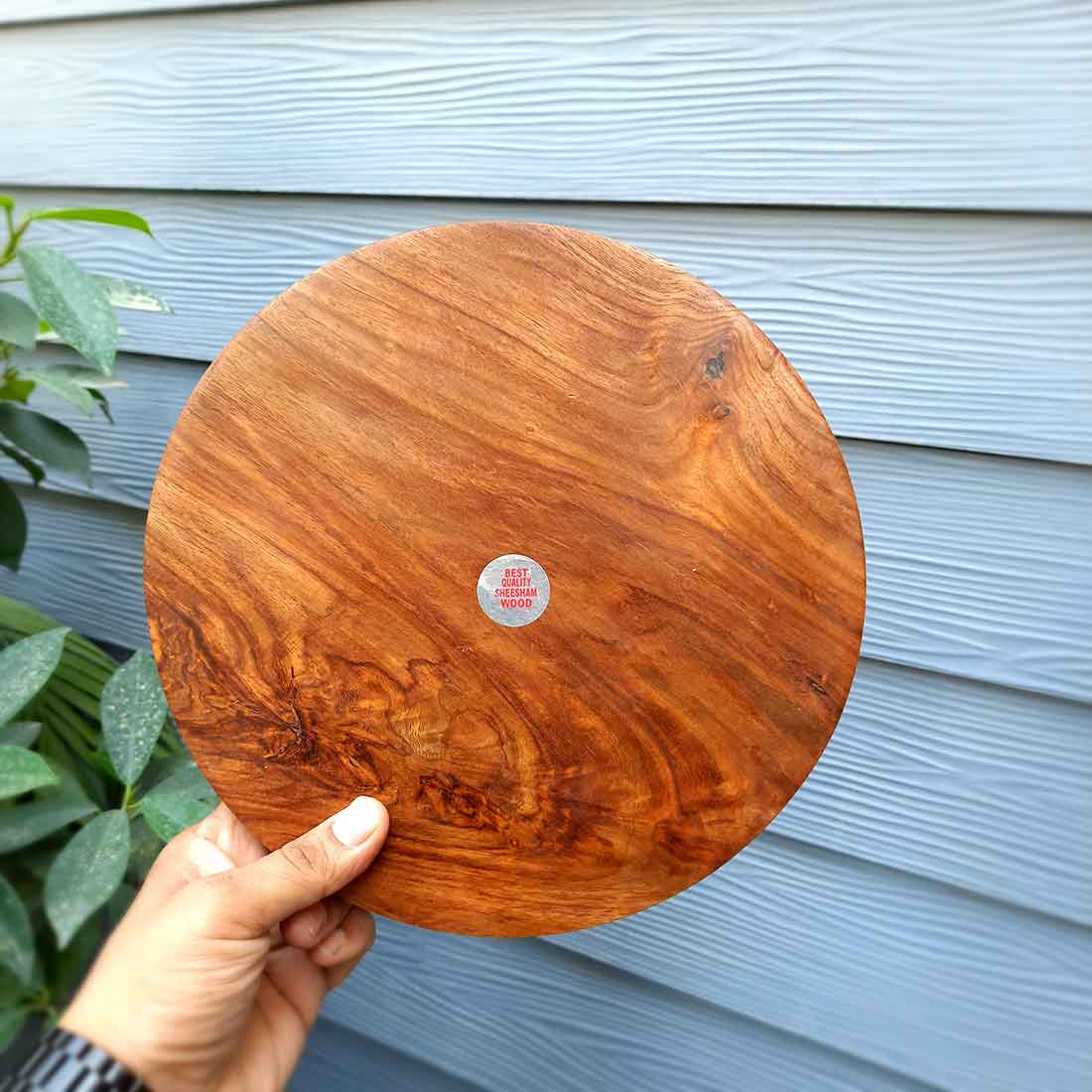 Sheesham Wood Chakla - Rolling Board - For Home & Kitchen -10 Inch - ApkaMart