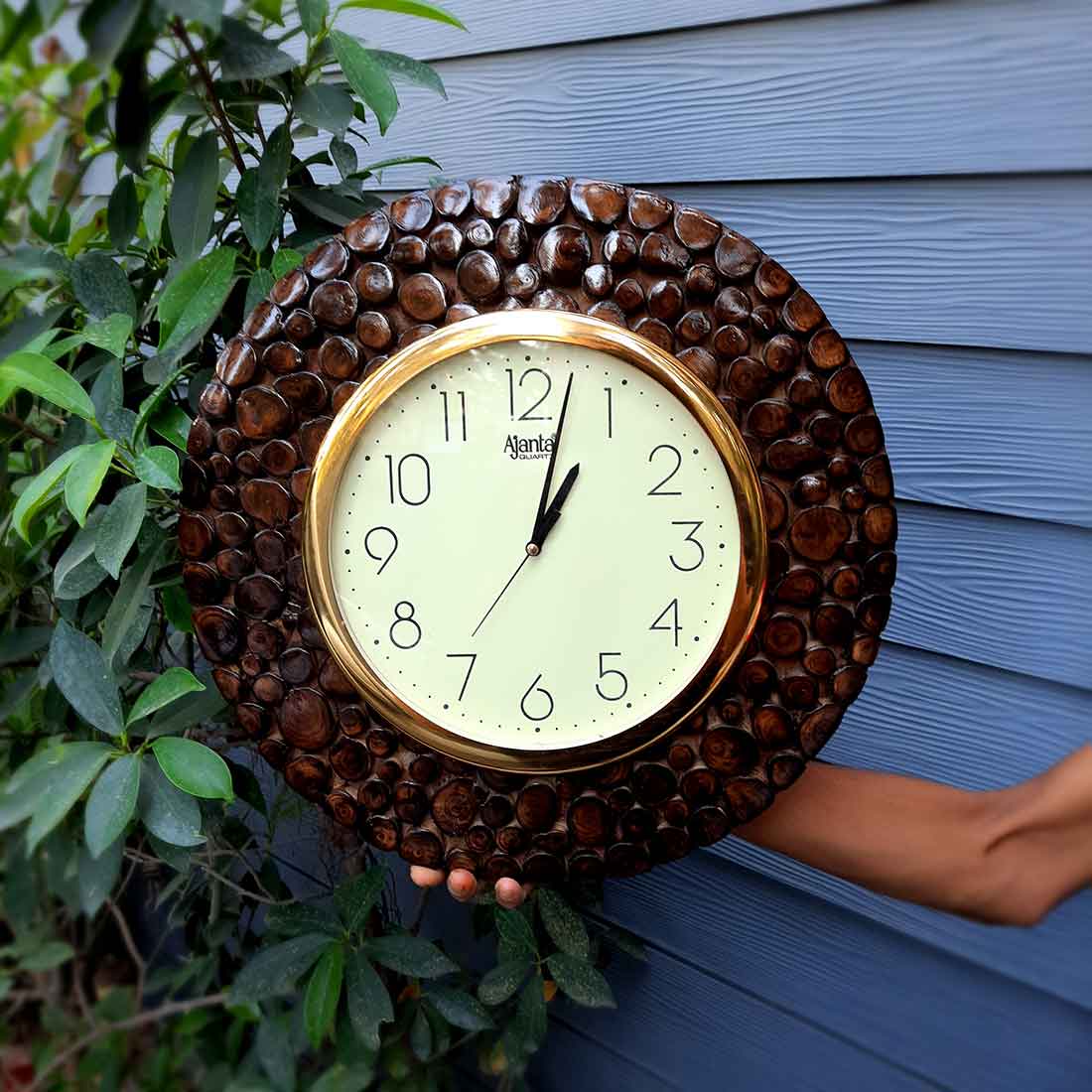 Designer Wall Clock | Wall Clock - For Wedding & Anniversary Gift - 16 Inch - ApkaMart