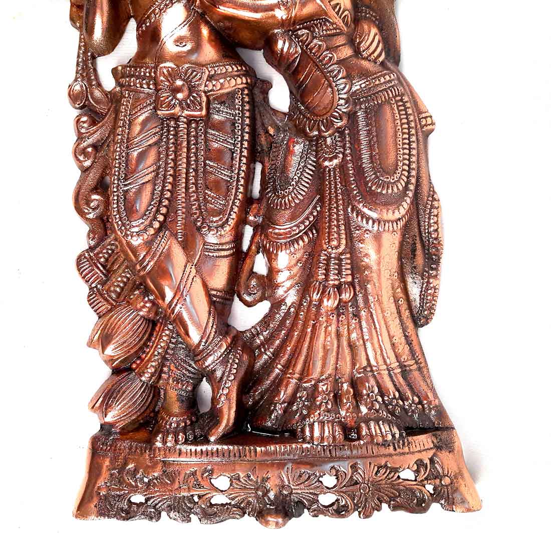 Radha Krishna Wall Hanging Idol | Shri Radha Krishna Large Wall Art Statue - for Gift, Home, Big Walls, Living Room, Office, Puja Room Decor - 21 Inch - Apkamart #Style_Design 2