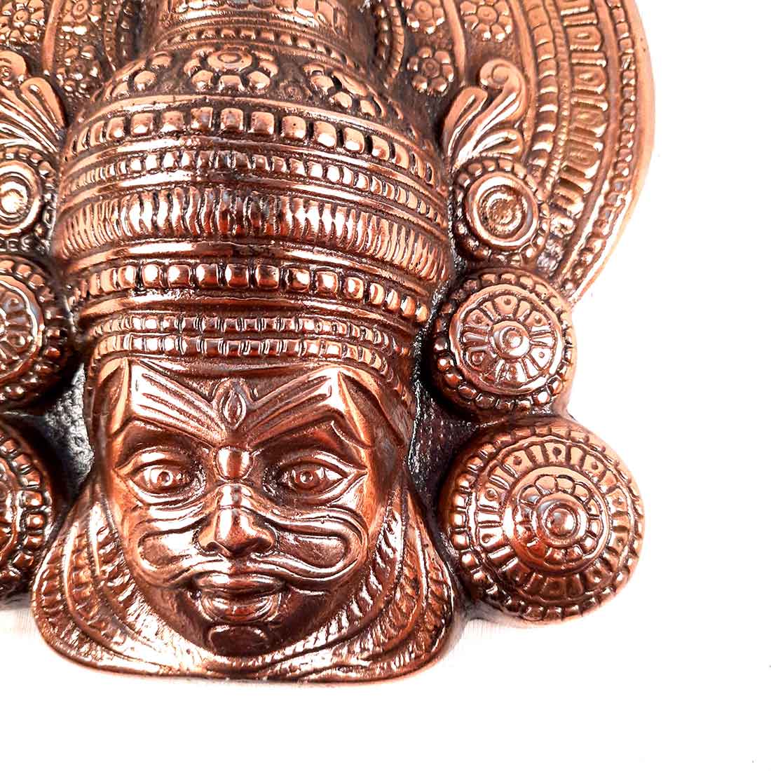 Kathakali Mask Wall Hanging - For Living room & Entrance Decor - 10 Inch - ApkaMart