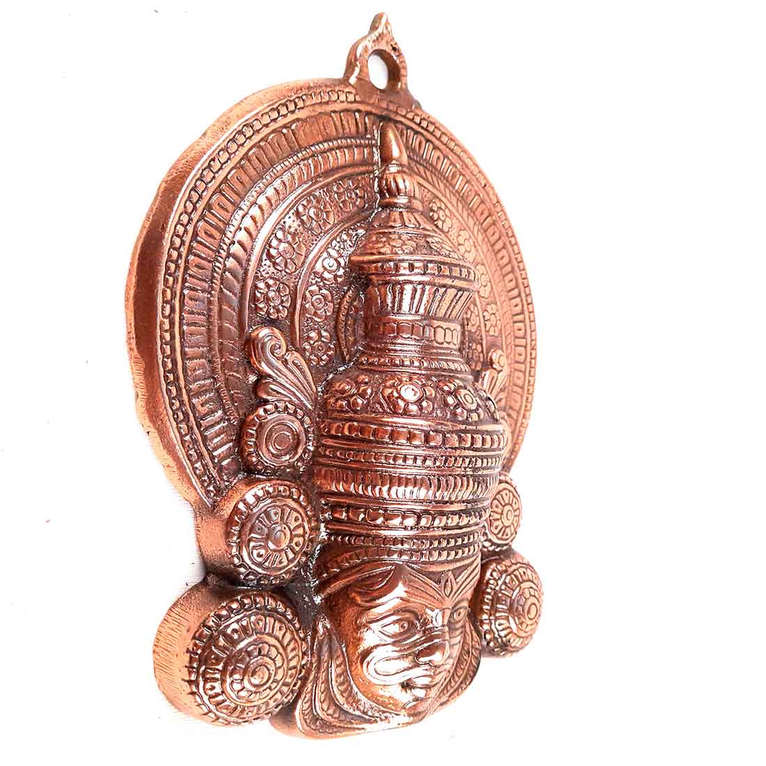 Kathakali Mask Wall Hanging - For Living room & Entrance Decor - 10 Inch - ApkaMart