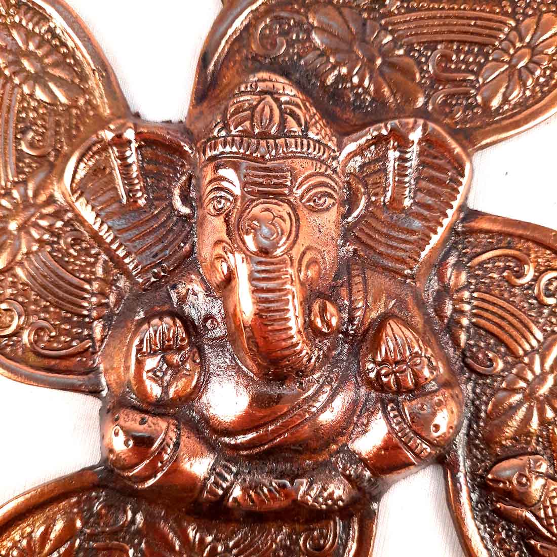 Ganesh Idol Home Entrance | Swastik Ganeshji Wall Hanging - 7 Inch - ApkaMart