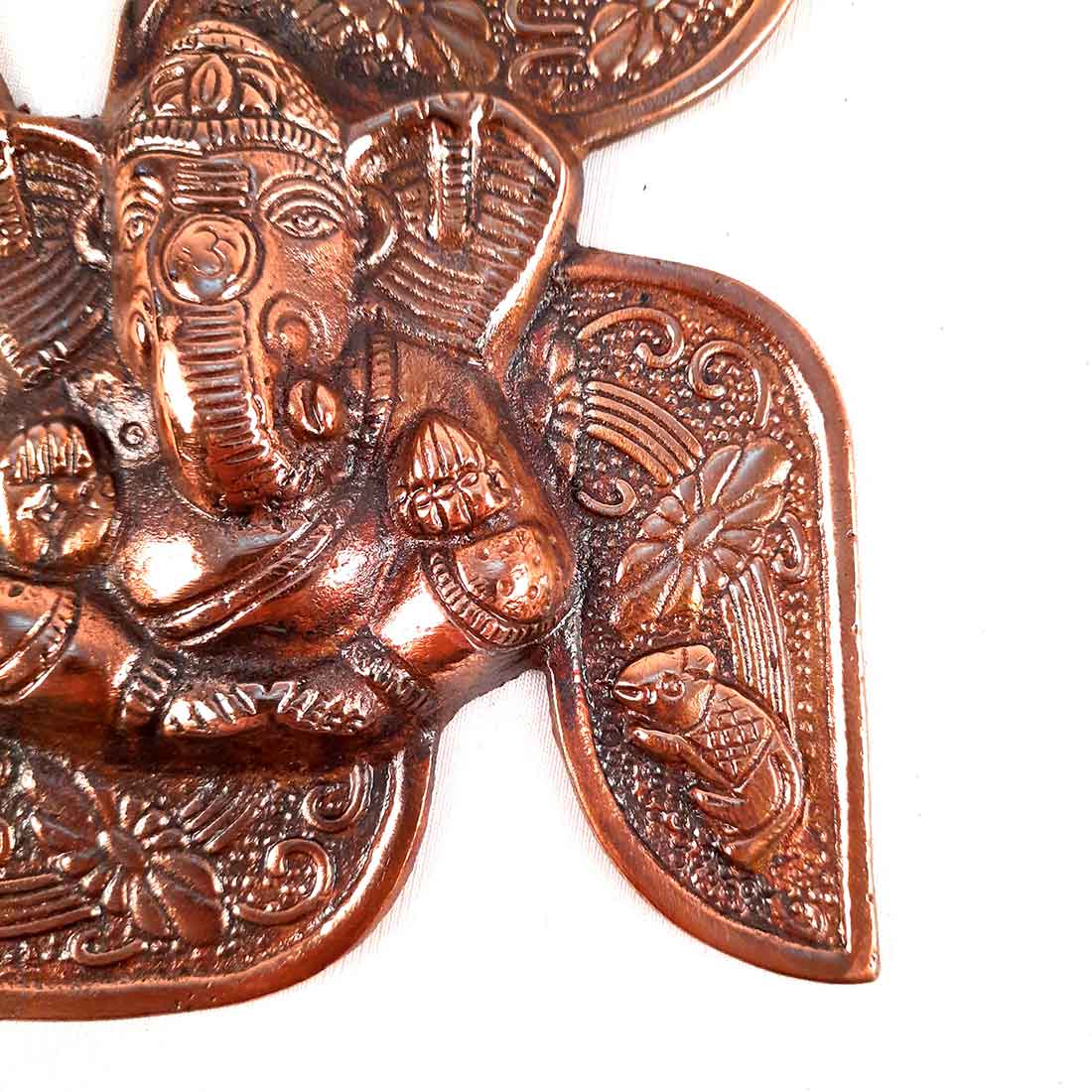 Ganesh Idol Home Entrance | Swastik Ganeshji Wall Hanging - 7 Inch - ApkaMart