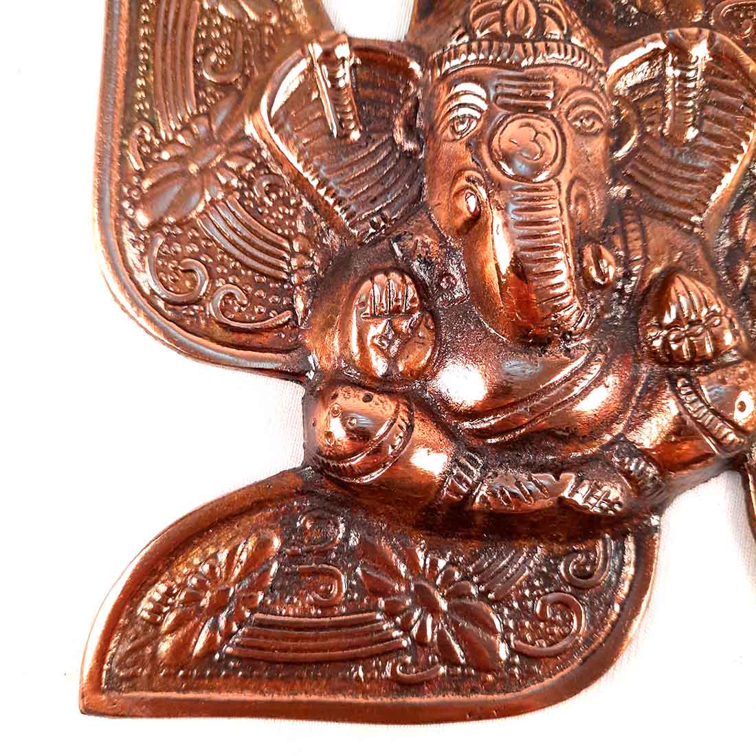 Ganesh Idol Home Entrance | Swastik Ganeshji Wall Hanging - 7 Inch - ApkaMart