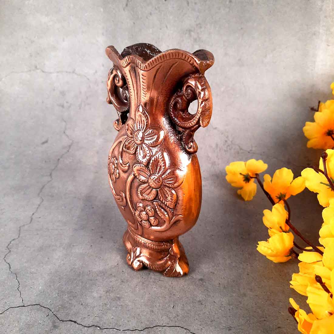 Artificial Flower Pot for Living Room - 8 Inch - ApkaMart