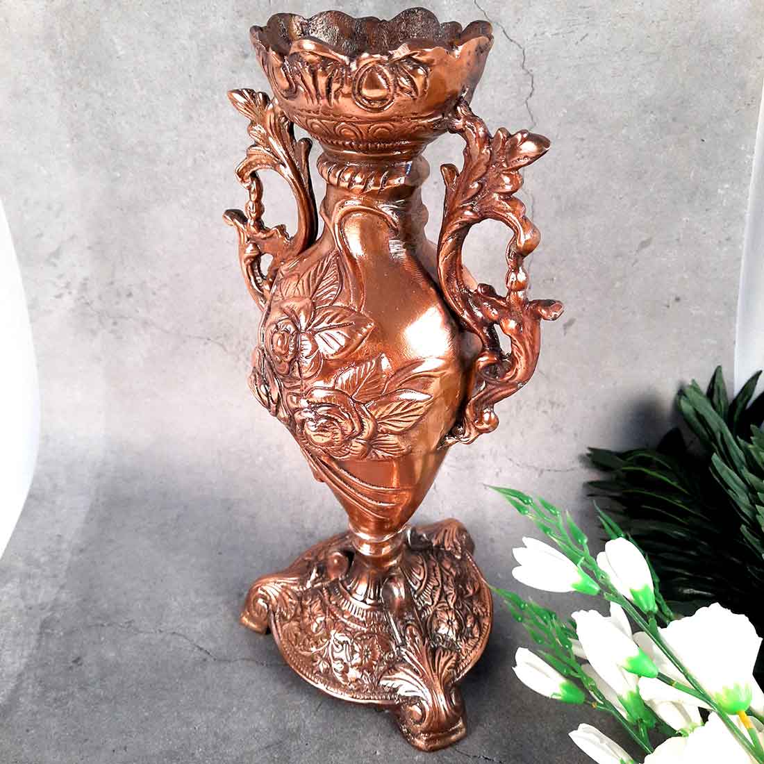 Designer Flowe Pot - Decorative Indoor Flower Pot - 15 Inch - ApkaMart