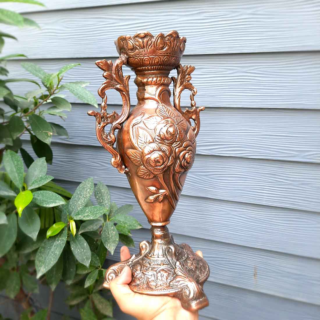 Designer Flowe Pot - Decorative Indoor Flower Pot - 15 Inch - ApkaMart