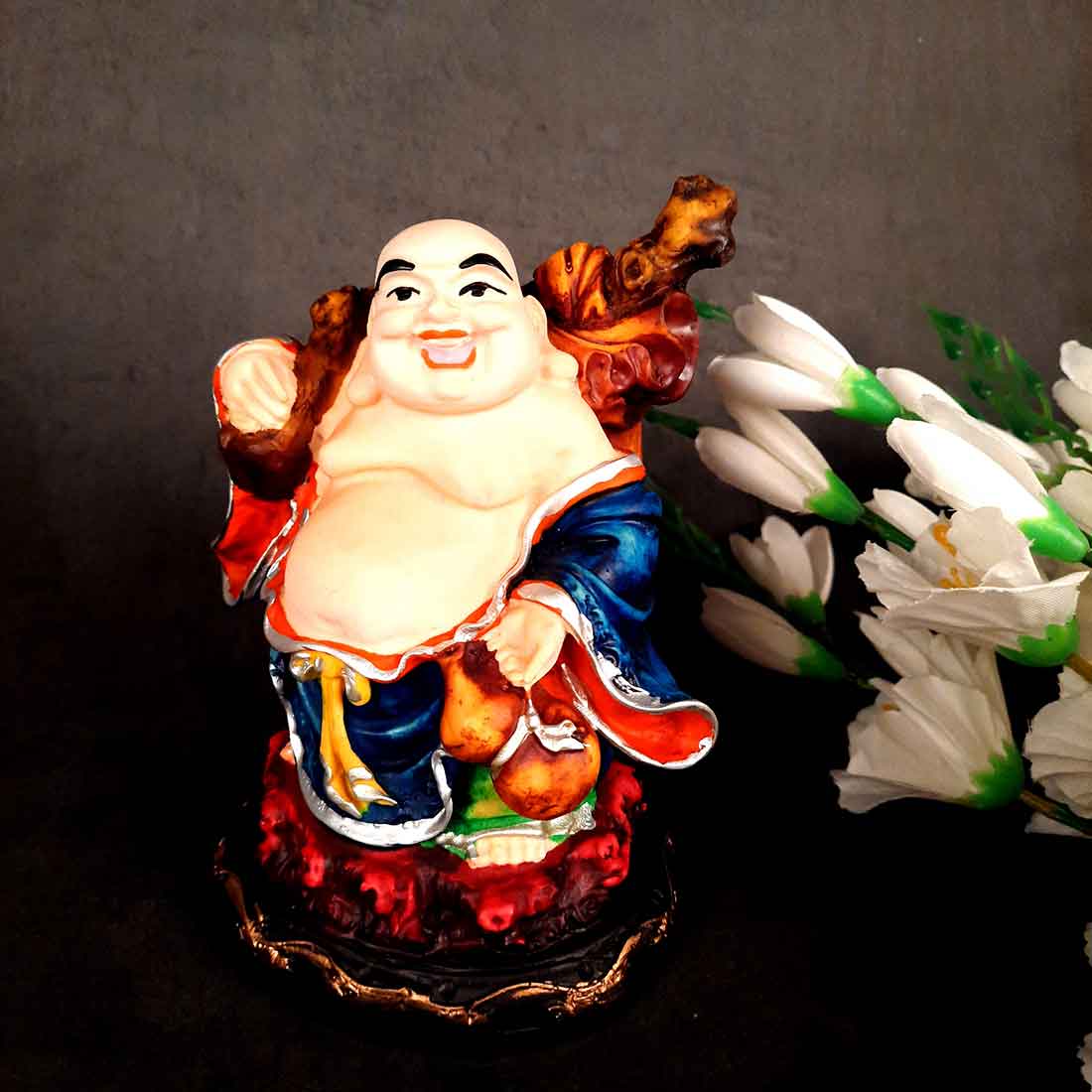 Feng Shui | Laughing Buddha for Home & Gifts - 6 Inch - ApkaMart