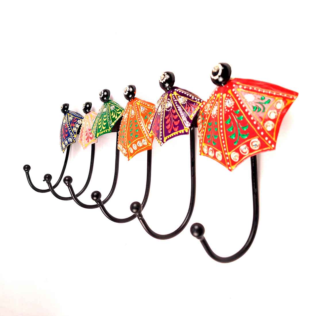 Key Holder for Home | Coat Hooks - Umbrella Design - ApkaMart