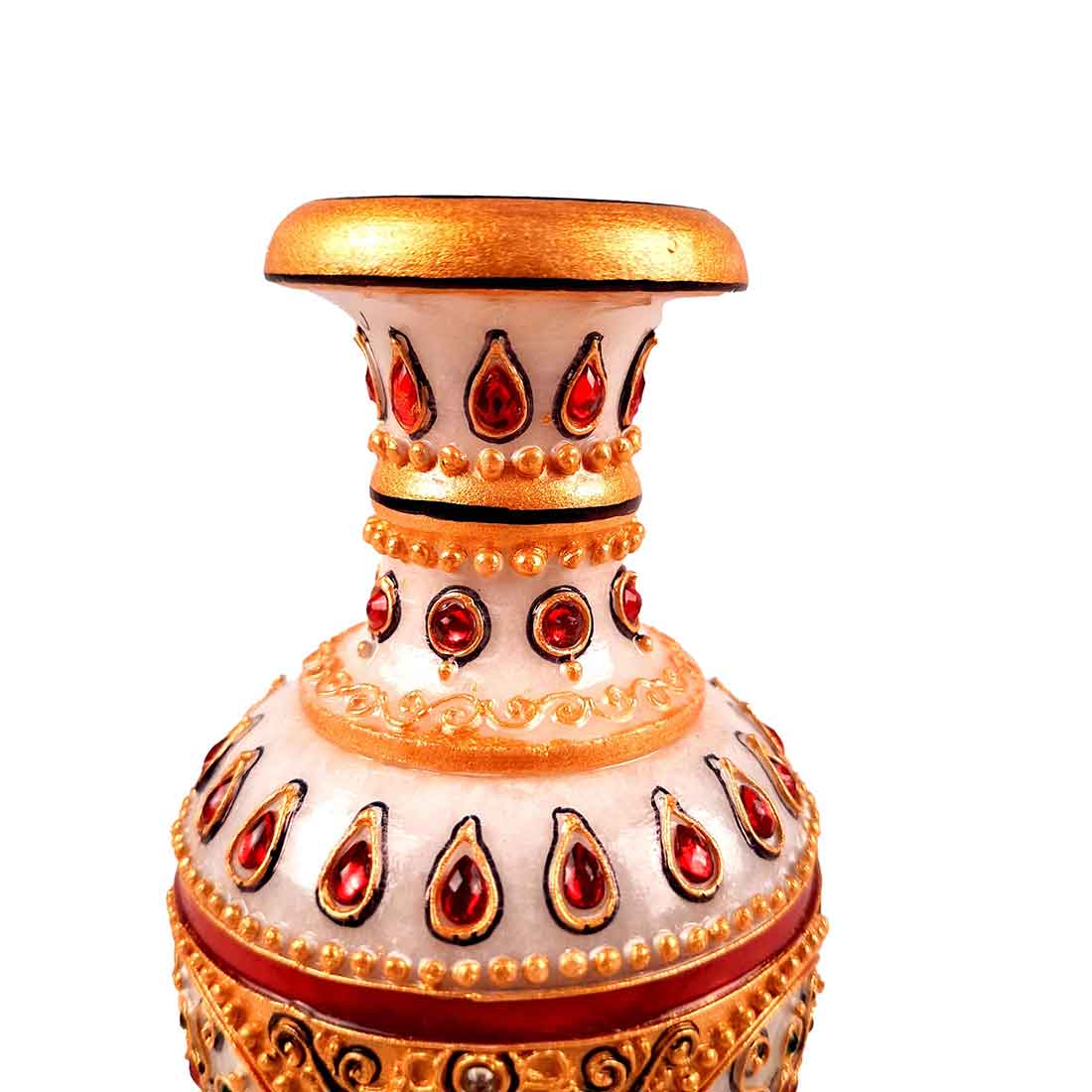 Small Flower Pots | Vase Marble - 6 Inch - ApkaMart
