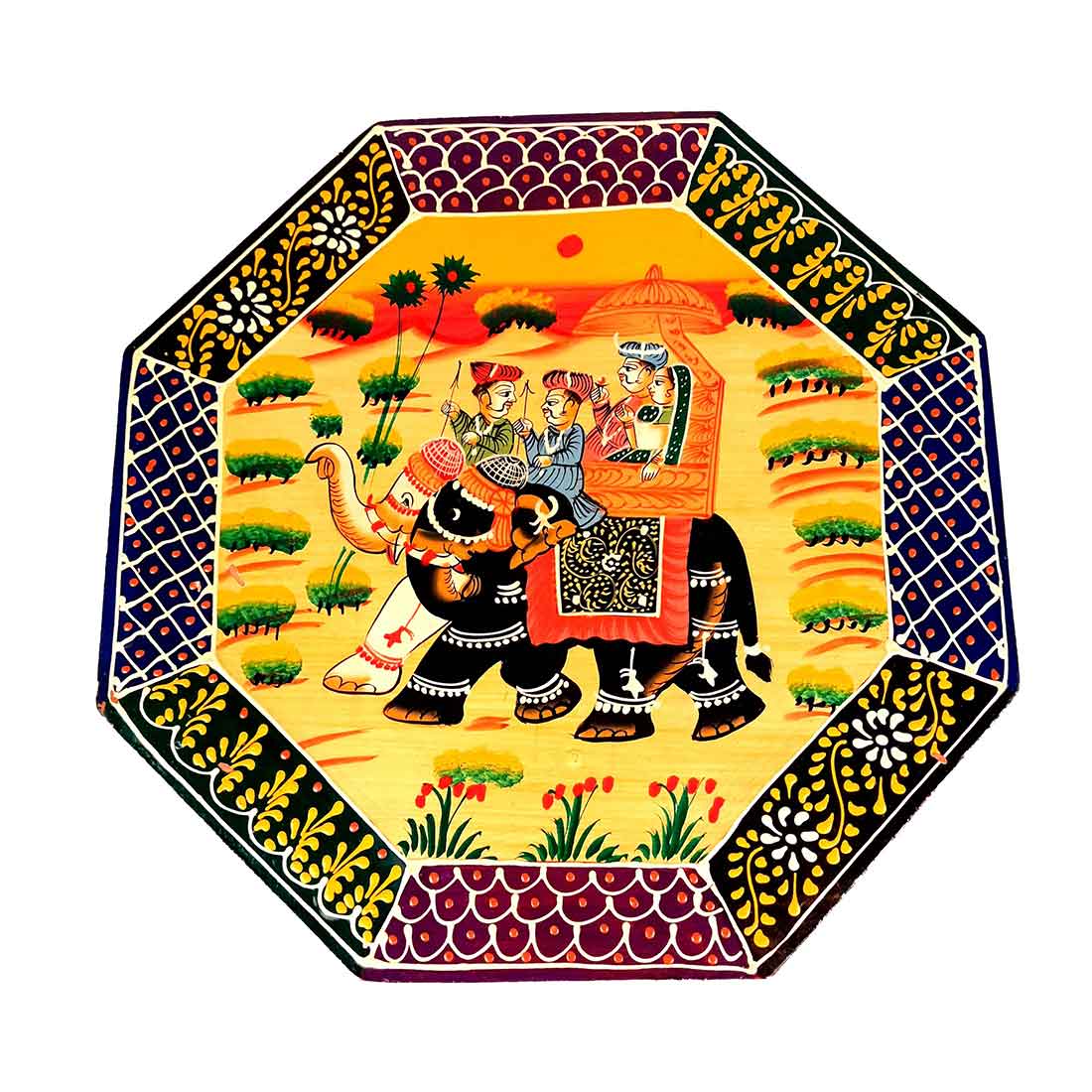 End Tables for Living Room | Wood Table - 15 Inch - Set of 2 - ApkaMart