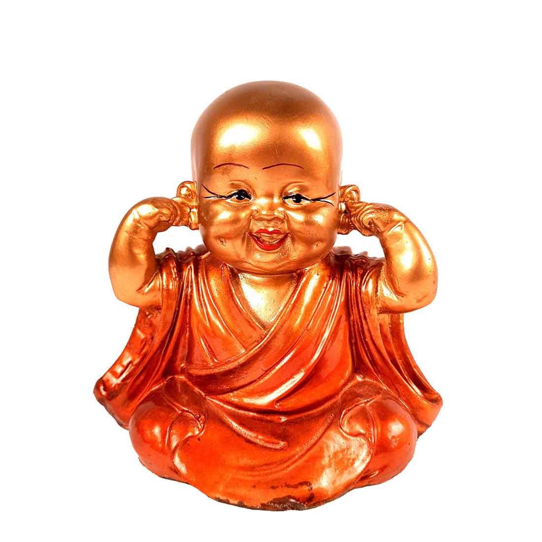 Baby Monk Showpiece - for Home & Garden Decor - Set of 3 - ApkaMart
