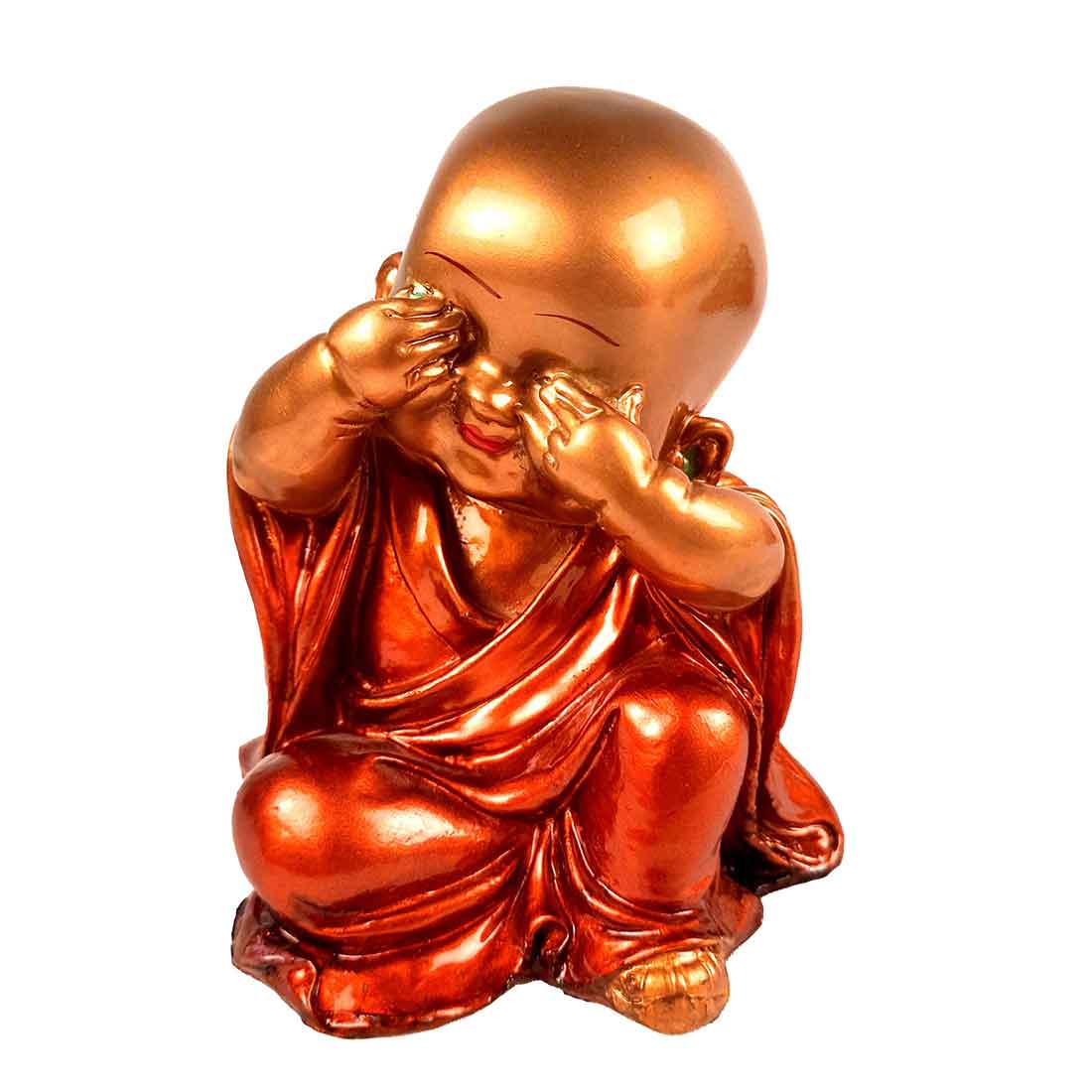 Baby Monk Showpiece - for Home & Garden Decor - Set of 3 - ApkaMart