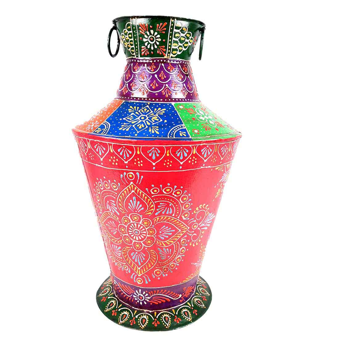 Vase for Artificial Flowers - For Table Decor & Shelf Decor - 18 Inch - ApkaMart