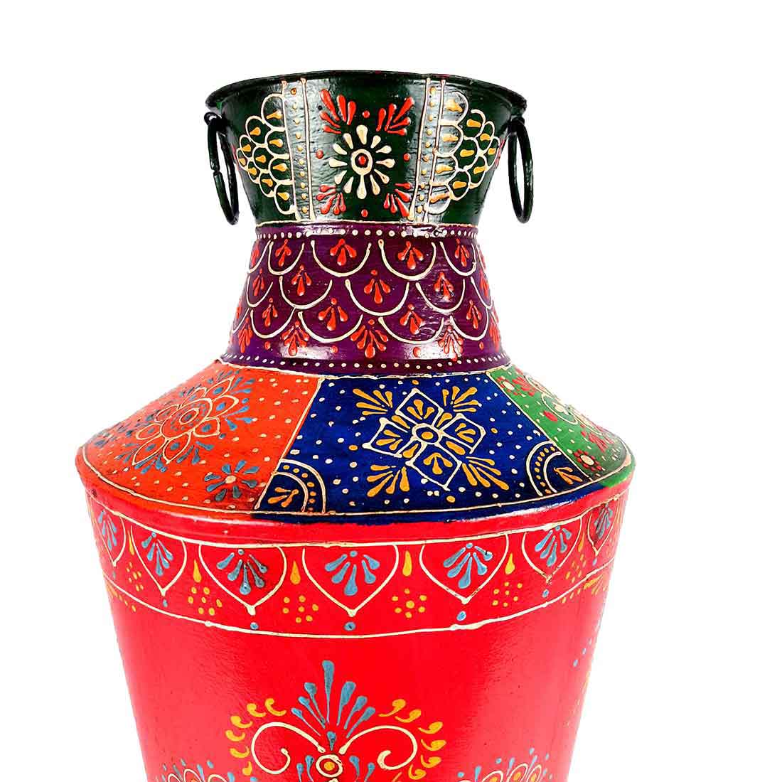 Big Flower Pot - Corner Flower Vase - For Living Room & Entrance - 24 Inch - ApkaMart