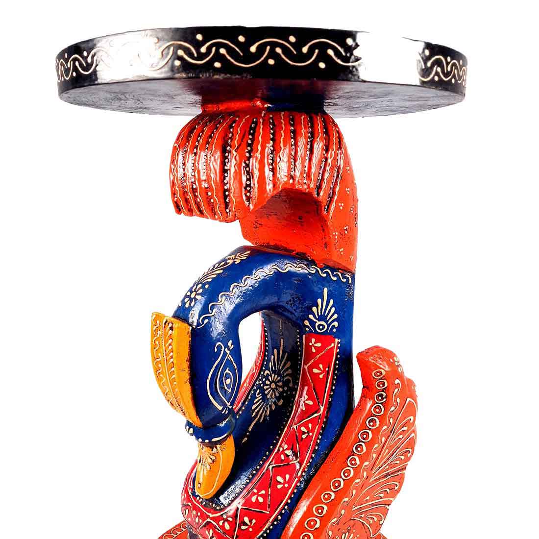 Designer Coffee Table- Apkamart #color_Orange Wings