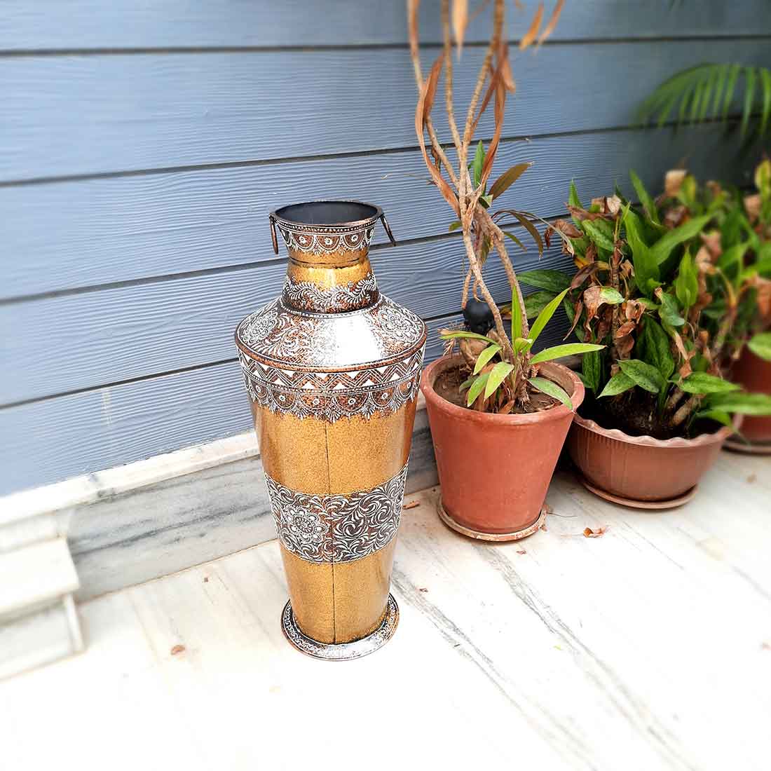 Decorative Flower Pot - Flower Vase For Living Room -  26 Inch - ApkaMart