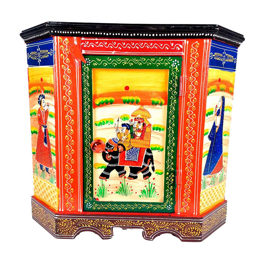 Almirah Corner Rack Corner | Tables for Living Room for Interiors Decor - 18 Inch - ApkaMart