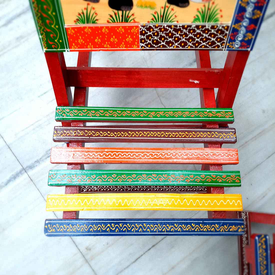 Wooden Chair Set of 2 - For Outdoor | Indoor | Balcony | Garden - 33 inch - ApkaMart