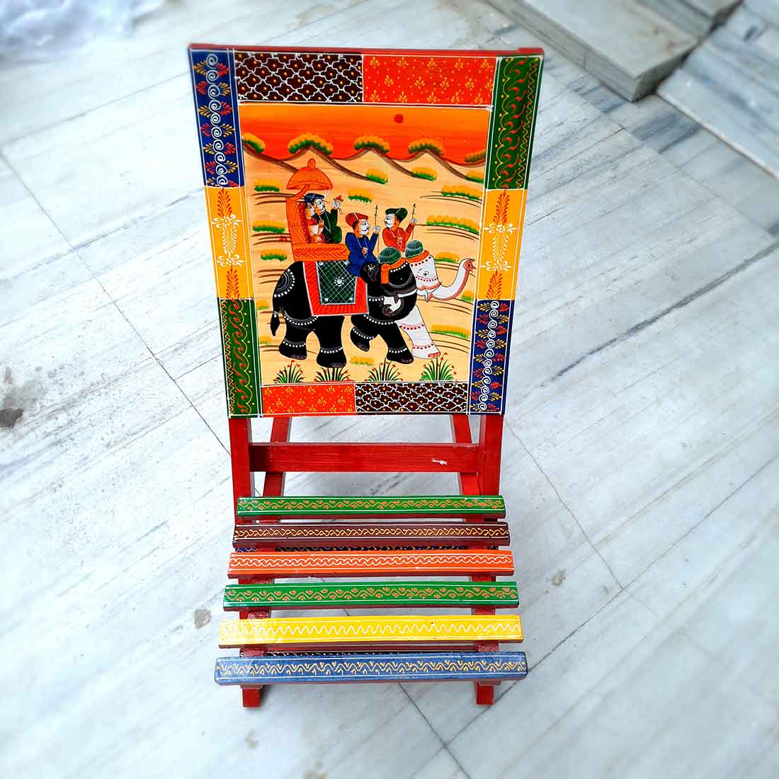 Wooden Chair Set of 2 - For Outdoor | Indoor | Balcony | Garden - 33 inch - ApkaMart