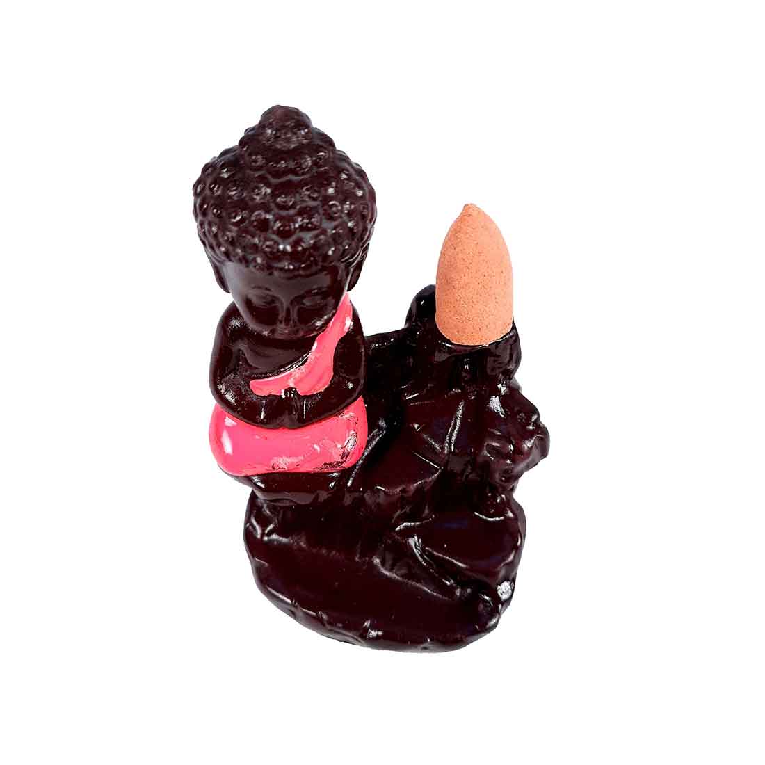 Buddha Smoke Fountain - For Pooja, Table Decor & Gifts - 4 Inch - ApkaMart
